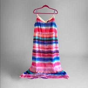 Long Watercolor Dress by Lane Bryant